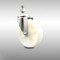 Service Caster 5 Inch 316SS Nylon Wheel Swivel 12mm Threaded Stem Caster SCC-SS316TS20S514-NYS-M1215 - alternate 1